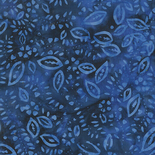 4469-50 Leaves Cobalt - Benartex