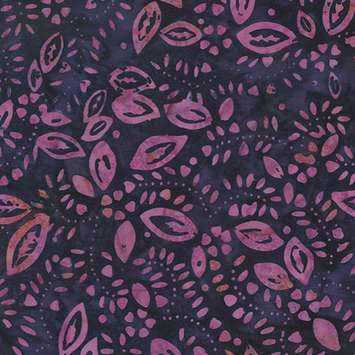 4469-62 Leaves Cobalt - Benartex