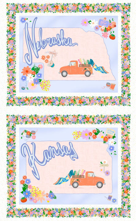 2023 Shop Hop - MASD5250-WD - 24" Panel - Maywood Studios