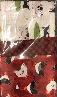 Pillowcase kit - Country Life Rooster
