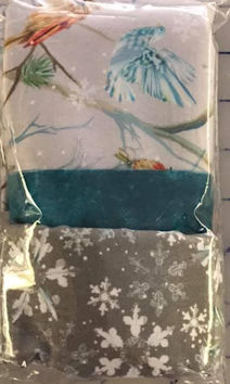 Pillowcase kit - Cardinals on Gray