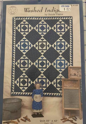 Washed Indigo Pattern