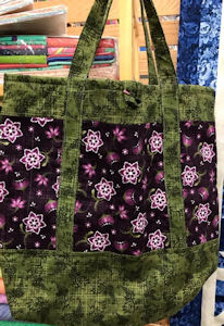 Purple/Green Totebag Kit