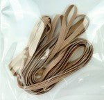 Qtr Inch Elastic by yard - Khaki