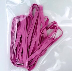 Qtr Inch Elastic by yard - Pink