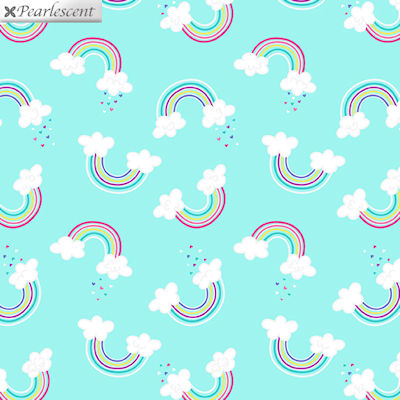 Unicorn Magic - Magical Rainbow Aqua - 9797P-04 - Benartex