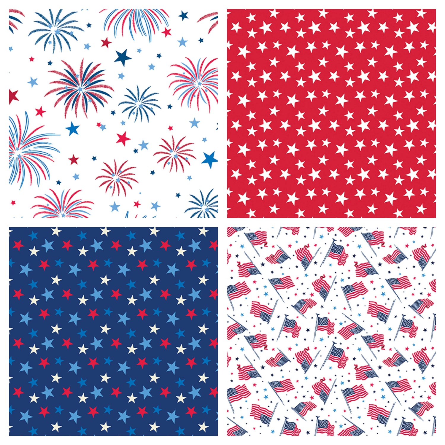 Fabric Selections from the Celebrate the USA collection