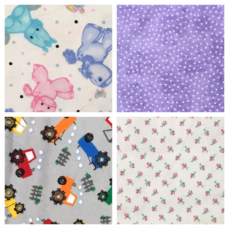 Selections of Flannel Fabric from AE Nathan