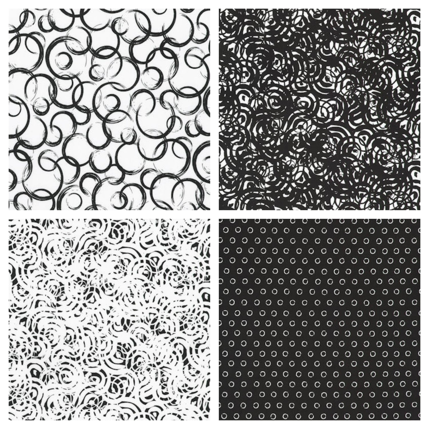 Fabric selections from the Inkwell collection