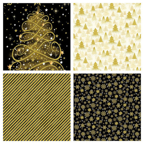 Fabric selections from the Merry Christmas collection