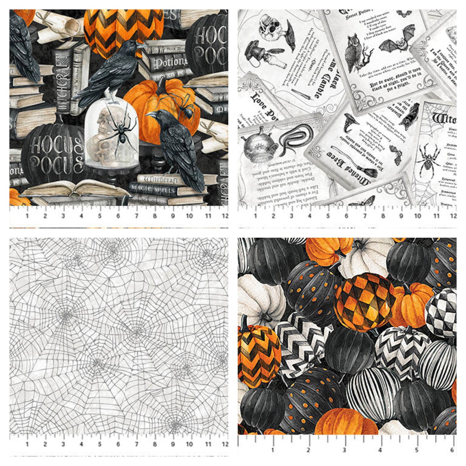 Fabric Selections from the Spellbound collection