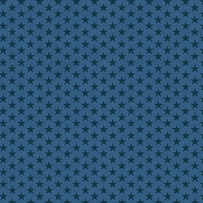 American Valor - 16876-55 Textured Stars Blue - Benartex