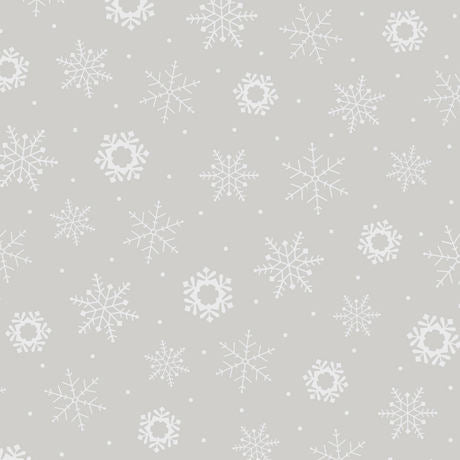 Quilting Illusions - 24600K Snowflakes - QT Fabrics