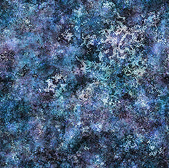 Earthscapes - 29716 BK - Landscape in Blue - QT Fabrics