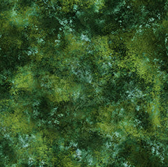 Earthscapes - 29716 F - Landscape in Green - QT Fabrics