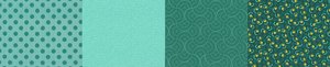 50 Years of Moda - 33800-16 - Aqua - Moda Fabrics