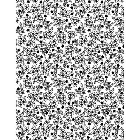 Shadow Blooms - 40058-199 - Small Floral - Wilmington Prints