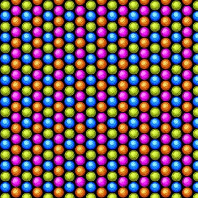 Disco Tech - 6934-95 Multi - Set Techno Dots - Studio E Fabrics