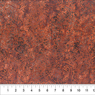 Change in Seasons  - 83432-38 Pine Needles Rust - Northcott Fabrics