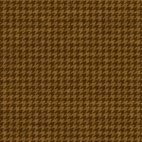 Houndstooth Basics 8624-38 Brown - Henry Glass