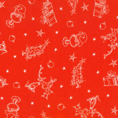 How the Grinch Stole Christmas - ADED-21780-223 Holiday - Robert Kaufman Fabrics