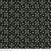 Naughty or Nice - C16264-Black - Trees - Riley Blake Designs