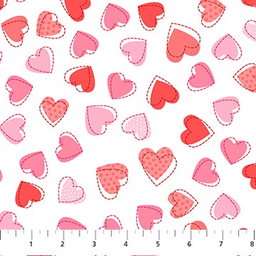 Lovey Dovey - 10402-10 - Multi - Northcott Fabrics