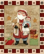 Naughty or Nice - C16267- Panel - Riley Blake Designs