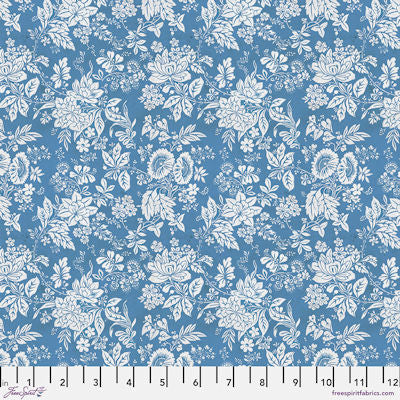 Blue Palette - PWTH287.blue - Blue Tapestry - FreeSpirit Fabrics