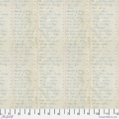 Indigo Palette - PWTH274.indigo - Indigo Ledger - FreeSpirit Fabrics