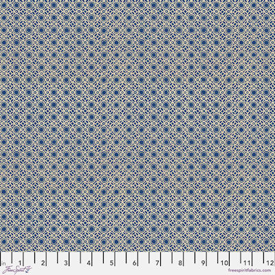 Indigo Palette - PWTH278.indigo - Indigo Tiny Print - FreeSpirit Fabrics