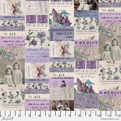 Purple Palette - PWTH300.purple - Purple Collage - FreeSpirit Fabrics