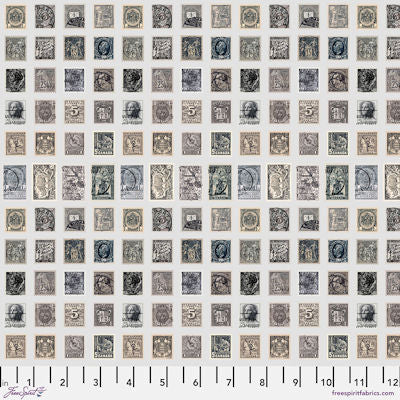 Charcoal Palette - PWTH311.Charcoal - Stamps - FreeSpirit Fabrics