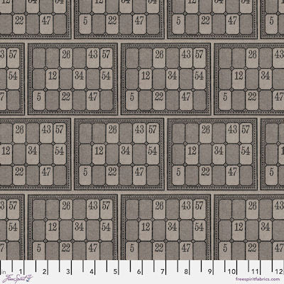 Charcoal Palette - PWTH316.Charcoal - Numbers - FreeSpirit Fabrics