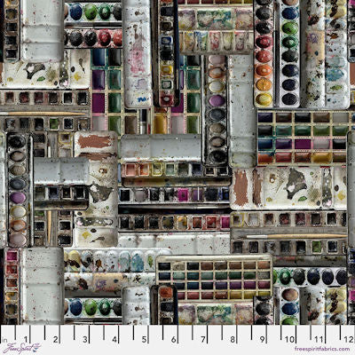 Multi Palette - PWTH323.multi - Watercolors - FreeSpirit Fabrics