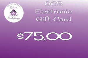 Quilters Candy Shoppe Electronic Gift Card
