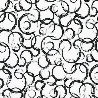 Inkwell - SRK-23180-1 White - Robert Kaufman Fabrics