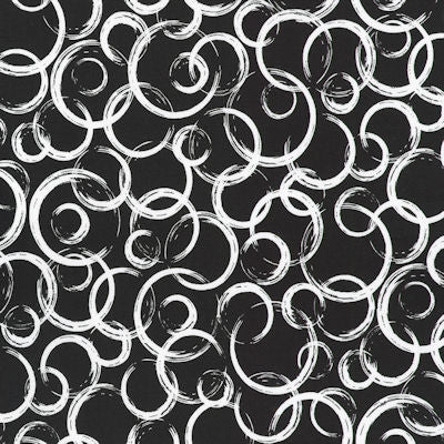 Inkwell - SRK-23180-2 Black - Robert Kaufman Fabrics