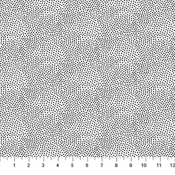 Simply Neutral 2 - 23919-99 - Dots Black - Northcott