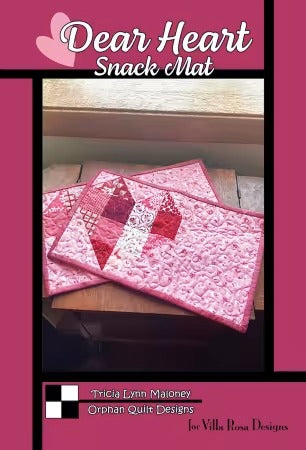 Dear Heart Snack Mat pattern