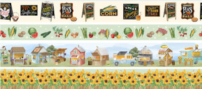 Farm Fresh 2025 AKNSH - 14955-99 - Farm to Table Stripe  - Benartex