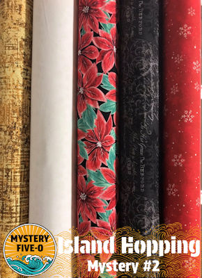 Island Hopping Mystery Quilt Kit - Christmas