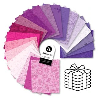 Color Camp Bloom colorway by Alison Glass for Andover Fabrics