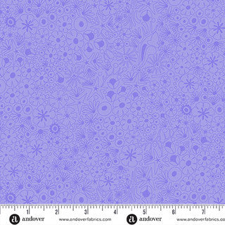 Color Camp Dusk 10422 P shallows light violet by Alison Glass for Andover Fabrics