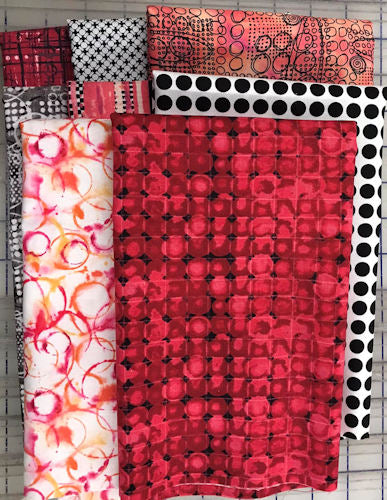 Heat Wave Half Yard Bundle of 8