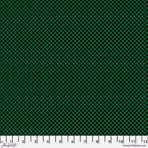Cool Breeze - PWKP044.DkGreen Gust Dk Green - Free Spirit Fabrics