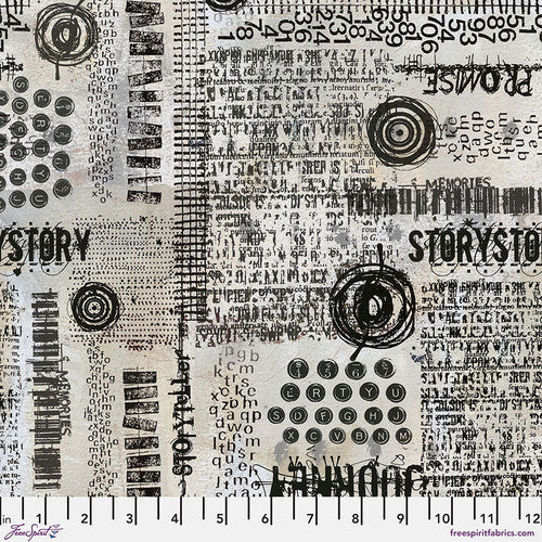 Storyboard  PWSE009.paper - Printed Matter - Paper - Free Spirit Fabrics