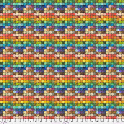 Colorblock  PWTH179.Multi - Mosaic - Free Spirit Fabrics