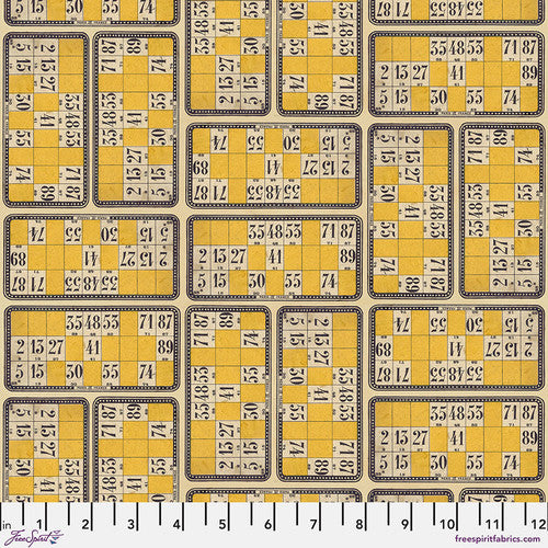 Yellow Palette - PWTH246.yellow - Numbers - FreeSpirit Fabrics