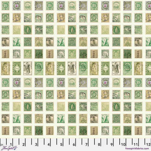 Green Palette - PWTH261.green - Stamps - FreeSpirit Fabrics